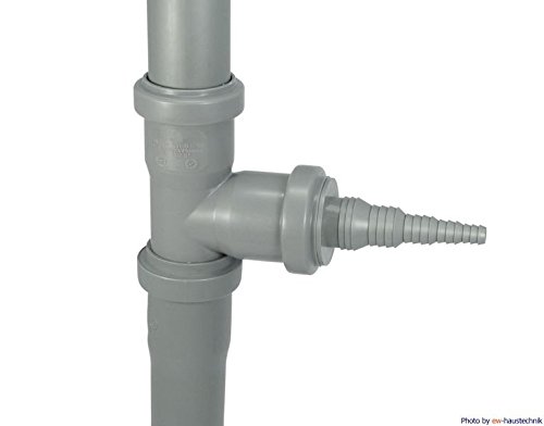 Airfit Schlauchnippel DN 40 für Schlauch von Ø 8 bis 25 mm – KS-grau - 2