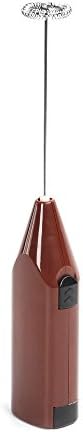 Tini Regner Milk Frother, Mini Electric Whisk Mixer Stirrer Cappuccino Maker For Coffee, Whipped Creamer, Juice, Egg and Other Mix Things, Battery-Run Instant Froth, Mini Electric Hand Mixer Coffee Milk Whisk Egg Beater Kitchen Accessory (Coffee)