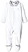 Tommy Baby-Girls Velour Coverall Long Sleeve Romper, White, 0-3 Months (Manufacturer Size:62)
