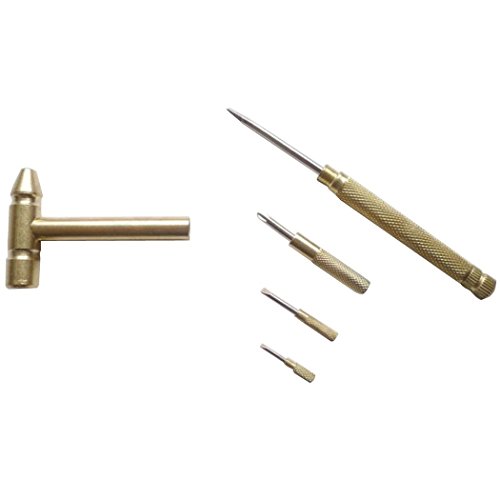 Latinaric Mini 5 in 1 Multifunktion Handwerkzeug Kuferhammer Schraubendreher Set