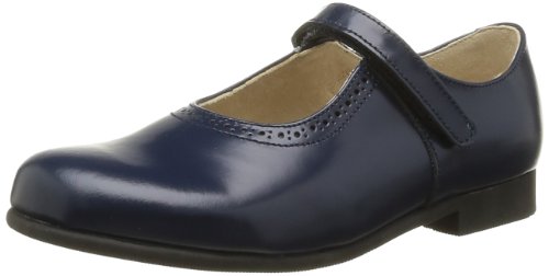 Start Rite Girls’ Delphine Ballet Flats, Bleu (Navy Leather), 11 UK Child