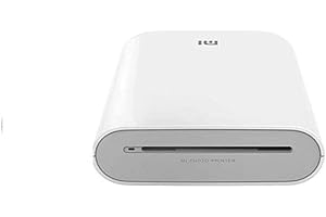 Xiaomi TEJ4018GL - Impresora fotográfica portátil 300 PPP Pocket Mini AR con DIY Share 500 mAh, Blanco