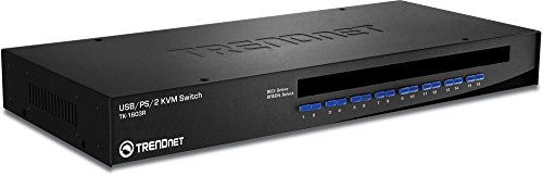 TRENDnet - Switch USB KVM à 16 Ports Montage sur Rack, TK-1603R TRENDnet - Switch USB KVM à 16 Ports Montage sur Rack, TK-1603R