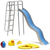 58851NP Jeu d'eau et de plage Toboggan Pour Piscines Enterr&eacute;es