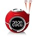 Produktbild NAFNAF Clockine Radiowecker mit Projektion, rot