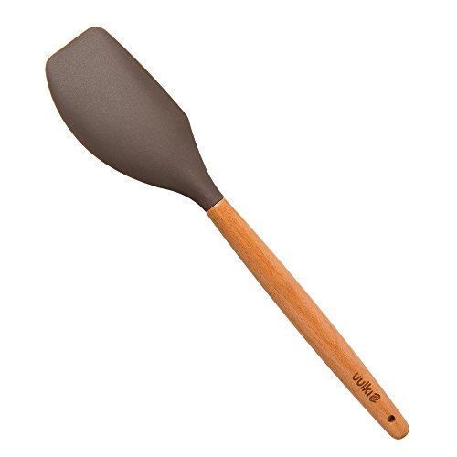 Happy Pastry Chef 3-teiliges Backset von Uulki: Set mit Teigschaber – Teigschaberkarte – Backpinsel silikon - 3