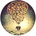 Produktbild Elephant Up with Colorful Hydrogen Balloon Personalized Round Mouse Pad by Round Mousepad