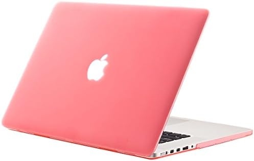 mCoque matte hard case for Macbook Pro 15" with Retina Display ( Model A1398 without DVD player) - Baby Pink (With a FREE European version transparent keyboard skin)