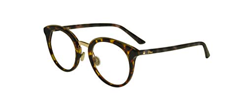 Preisvergleich Produktbild Christian Dior Damen Sonnenbrille MONTAIGNE48 086 49, Braun (Dark Havana)