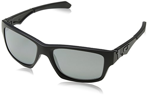 Oakley Jupiter Squared, Gafas de Sol Unisex, Negro (Black/Azul Cielo), 56 mm