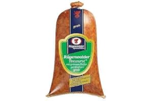 ‎SENNER-ALPKÄSE-CLASSIC-BOX Rügenwalder Grobe Teewurst mit grünem Pfeffer, geräuchert, 250 g Packung