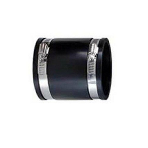 AquaForte PVC Elastomer flexible Muffe 50 mm (Klemmbereich 50-44mm), enorm flexibel!