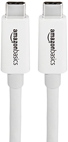 AmazonBasics – Verbindungskabel, USB Typ C auf USB Typ C, USB 3.1, 1. Generation, 0,9 m, Weiß - 3