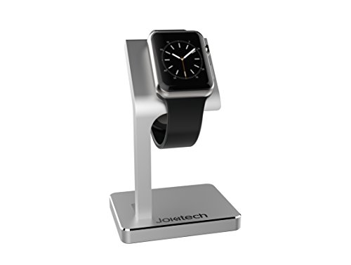 Jokitech Compact Aluminium Apple Watch Ständer für Apple Watch Series 1 Serie 2 Nike +/Hermes/Edition 38 mm 42 mm – Silver - 2