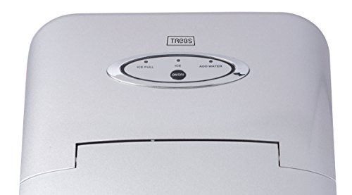 Trebs 99272 Eiswürfelmaschine, 10 – 12 kg Eiswürfel in 24 Stunden, platzsparend - 3