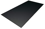 leicht, stabil und schlagzäh Kunststoff Bastelplatten schwarz 500 x 500 x 3 mm zum Basteln, für Modellbau, Möbelverblendung, Laubsägearbeiten, Schilder, Werbetafeln