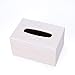 Produktbild CKH Europäische Holz Kreative Tray Papierservietten Toilettenpapier Box Home Wohnzimmer Retro Tissue Box Weiß