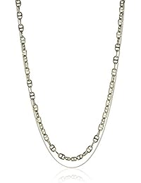 Dyrberg/Kern - Collar de bañado en oro con cristal swarovski