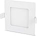 Produktbild LED Slim Einbaustrahler 230V - 9W 685lm eckig - Trafo eingebaut (warmweiß (3000 K))