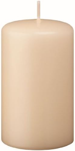 Pillar candles vanillia 200 x 80 mm, 4 candles