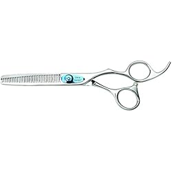 Olivia Garden Xtreme Effileur, Japonais, Taille 6", 35 Dents - Puissantes Lames Convexes, Fait-Main avec de l'Acier Japonais, Dans une Pochette