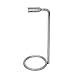 WEISHI Simple Metal Double Edge Long Safety Razor Stand Chrome