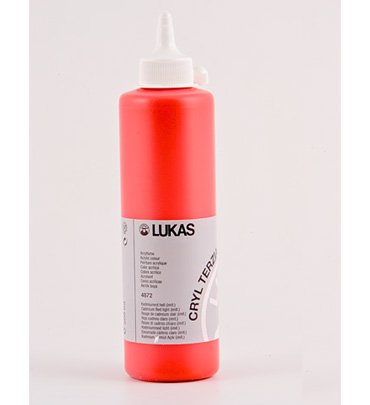 LUKAS CRYL TERZIA Student Quality Acrylic Paint Ivory Black 500 ml