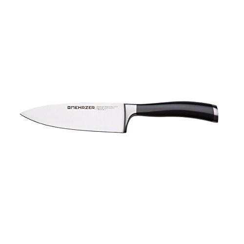Mehrzer 300002 Chef Kochmesser, 15 cm German Premium Edelstahl Rostfrei X50CrMoV15