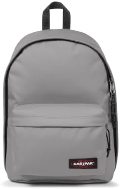 Eastpak Out of Office Zaino 27L (44 x 29,5 x 22 cm), scomparto laptop 13–15”, zaino scuola e lavoro resistente e idrorepellente con spallacci imbottiti - PEBBLE GREY