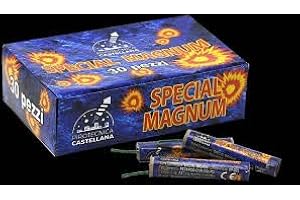 Generico Trischitti Esplosioni di Gioia: Scintillanti Petardi Magnum con Miccia Categoria (F2/ Cat.1) per Un Capodanno Indimenticabile - Confezione da 30 Pezzi!