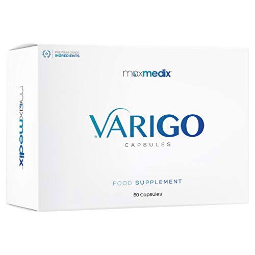 Gélules VARICES VariGo | Solution anti varices NATUREL à effet IMMÉDIAT - PRÉVENIR et SOULAGER les VARICES | Puissance maximale contre les jambes lourdes | Faciles à avaler | 60 gélules