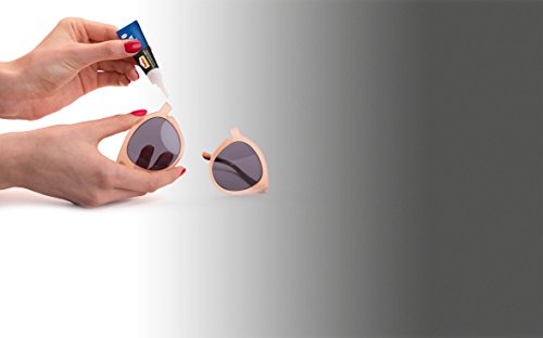 Pattex Sekundenkleber Gel Mini Trio / Lösungsmittelfreier Gel-Kleber / Transparent, tropffrei und wasserfest / 3 x 1g - 3