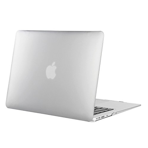MOSISO Ultra Slim Plastik Hartschale Schutzhülle Snap Case für MacBook Air 11 Zoll (A1370 / A1465), Silber