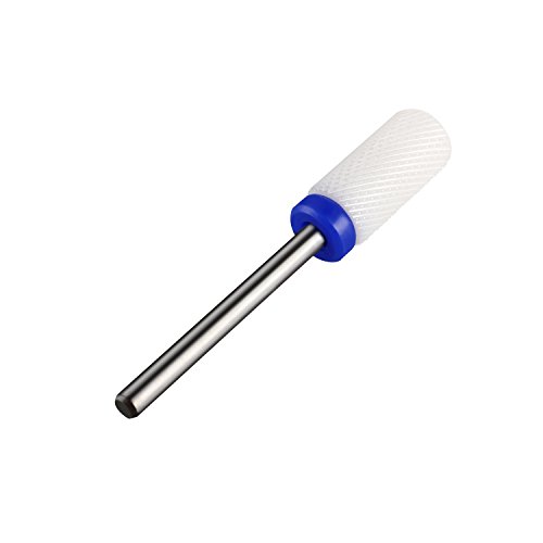 Premium Keramik Schleifkörper zylinderförmig Maniküre/Pediküre/Hornhaut Professioneller Bit Für Nagelfräser Kopf abgerundet - 2