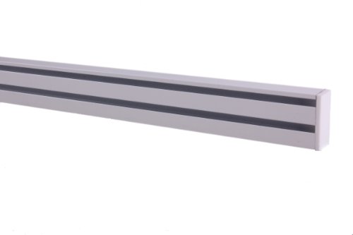 IXX-Design IXX-Design Alu-Schienen / Gardinenschienen für Gardinen und Flächenvorhänge , 2-Lauf, 270 cm