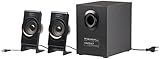 2.1-Lautsprecher-System inklusive deutscher Anleitung. PC Lautsprecher 2 1 - Außerdem relevant oder passend zu: Zusatzlautsprecher, Computer Boxen, Aktiver, Spiele, Woofer, Games, klein