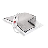 Potencia 110 W Daga E2P Flexy Heat - Almohadilla eléctrica, 45 x 35 cm, 110 W, 3 temperaturas, funda textil lavable