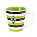 Produktbild Unbekannt VFL Borussia Mönchengladbach Borussia Mönchengladbach-Fohlenelf-Artikel-Tasse Stripes-Keramik Kaffee, weiß, One Size