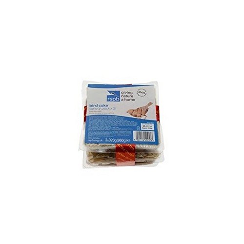 Preisvergleich Produktbild Rspb Rindertalg Birdcake Vielfalt 3 Pack Wildvogelfutter (960G)