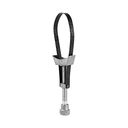 Keenso 60mm to 120mm Oil Filter Removal Strap Wrench, Car Truck Oil Filter Removal Tool Strap Wrench Diameter Adjustable 60mm to 120mm HNH