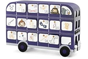 PRIMARK LIMITED Harry Potter' LED Wooden Knight Bus Advent Calendar Re-usable
