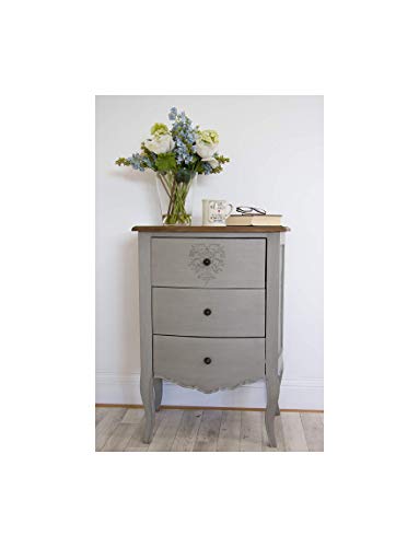 Inspiring Furniture Ltd French Style Three Drawer Storage Unit