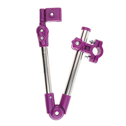 Preisvergleich Produktbild IPOTCH Universal-Schirmhalterung Regenschirmhalter, Sonnenschirmhalter für Fahrrad - Lila