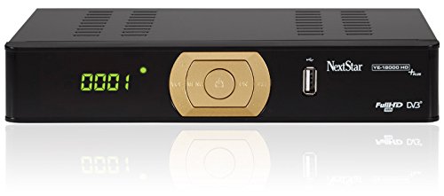 NEXT YE-18000 HDTV PLUS digitaler Satelliten-Receiver / Media Player inkl. HDMI Kabel (HDTV, DVB-S2, HDMI, SCART, USB 2.0, S/PDIF, Full HD 1080p) [vorprogrammiert ASTRA, HOTBIRD, TÜRKSAT] – schwarz - 3