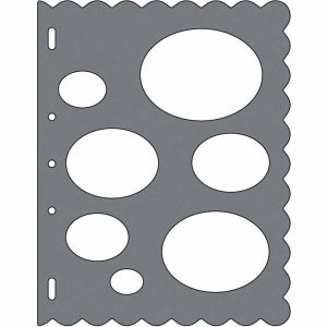 Preisvergleich Produktbild Fiskars ShapeCutter Schablone Ovale