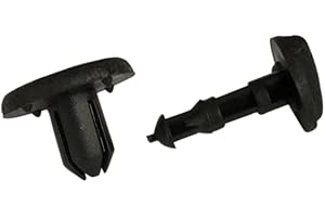 Fliyeong Premium Quality 10 PCS Grey Plastic Parcel Shelf Clip Early Type End For Nissan Juke 799161KA3A