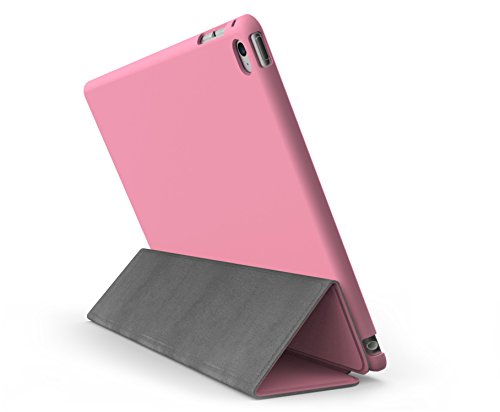 Khomo iPad Air 2 Hülle Case Rosa Gehäuse mit doppelten Schutz ultra dünn und leicht, Smart Cover – Dual Pink - 5