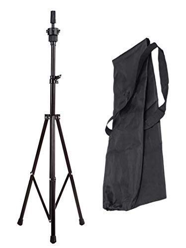 Tripode Cabeza Peluqueria,Anself Sostenedor trípode ajustable para maniquí de cabeza de peluquería + Bolsa de transporte 0,86 in-59,44 in