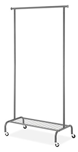 WhitmorGarment Rack, Gunmetal Grey