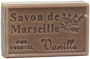 100% Naturseife: Patchouliseife, Sandelholzseife & Vanilleseife, 3-teiliges Seifenset (Savon de Marseille) - 7